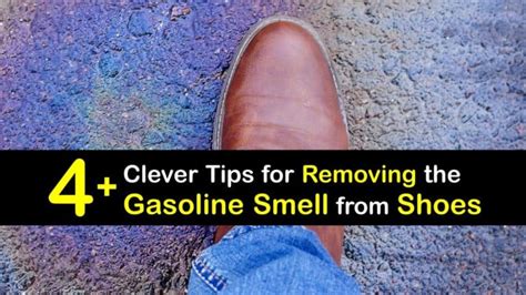 how to get gas it off fake leather shoes|how to neutralize gas smell.